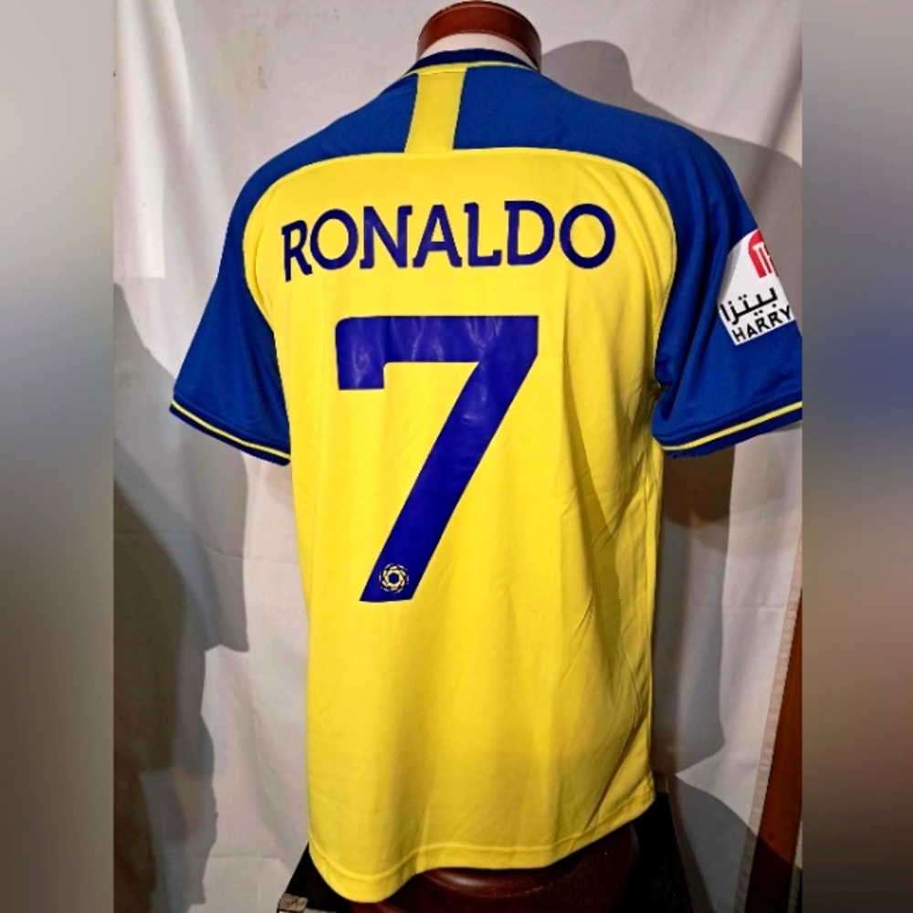 Soccer jersey ronaldo Al Nassr home jersey